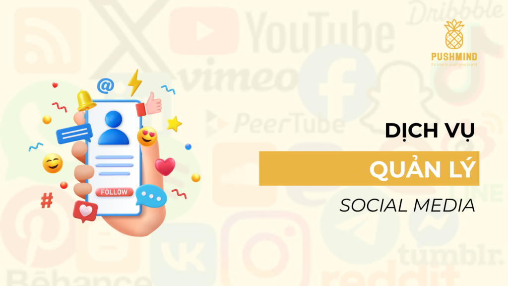 dịch vụ quản lý social media